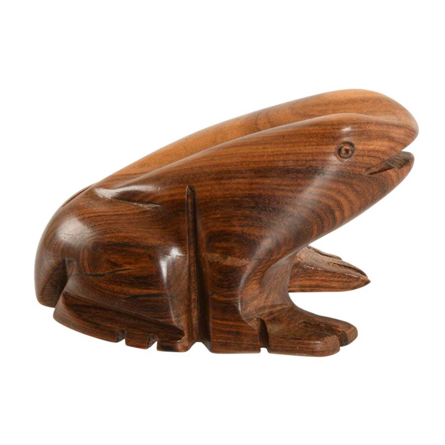 Trio of Wooden African Animals-8