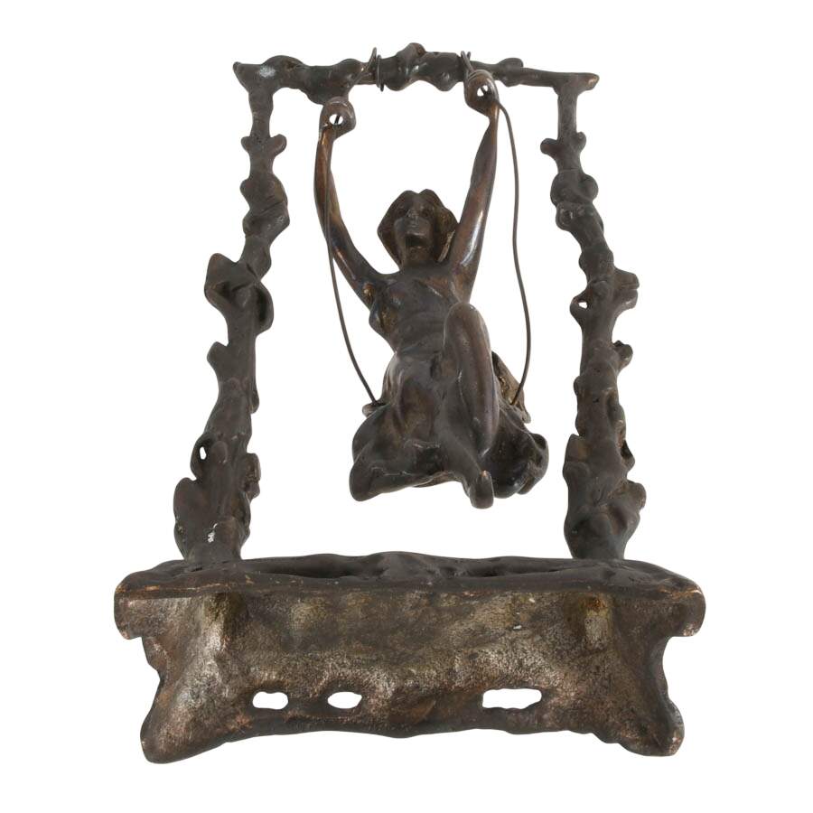 Art Nouveau Girl on a Swing After Auguste Moreau-8