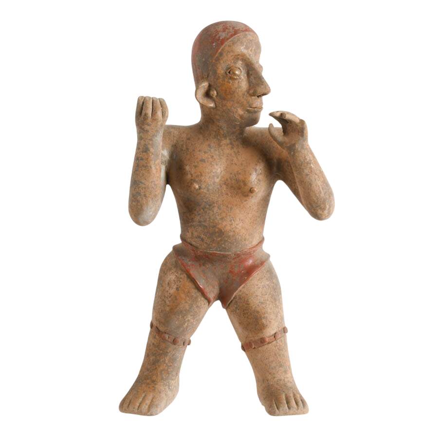 Jalisco-Style Standing Shaft Tomb Idol-1
