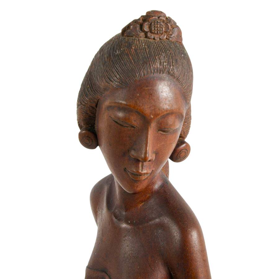 Hand-Carved Wooden Balinese Dancer-3