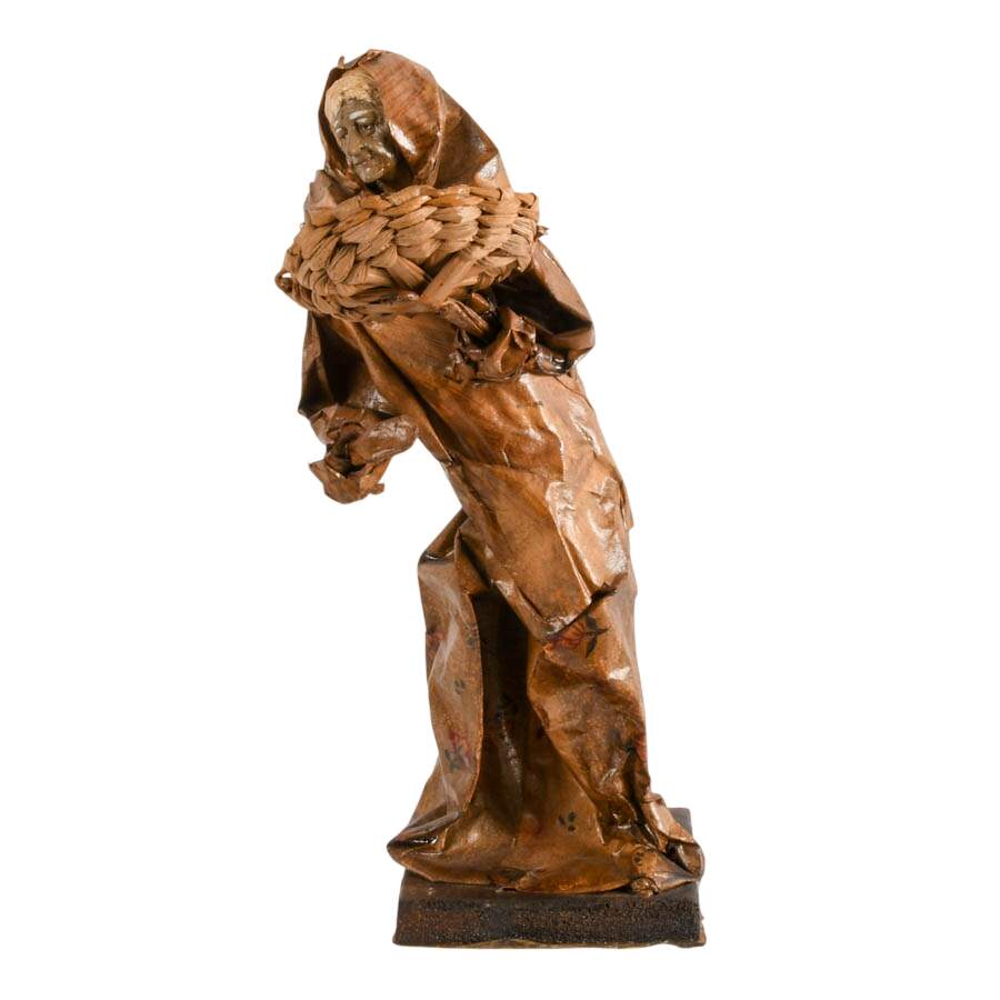 Mexican Folk-Art Papier-Mâché Figure-8