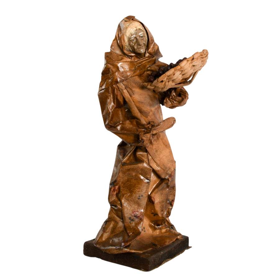 Mexican Folk-Art Papier-Mâché Figure-5