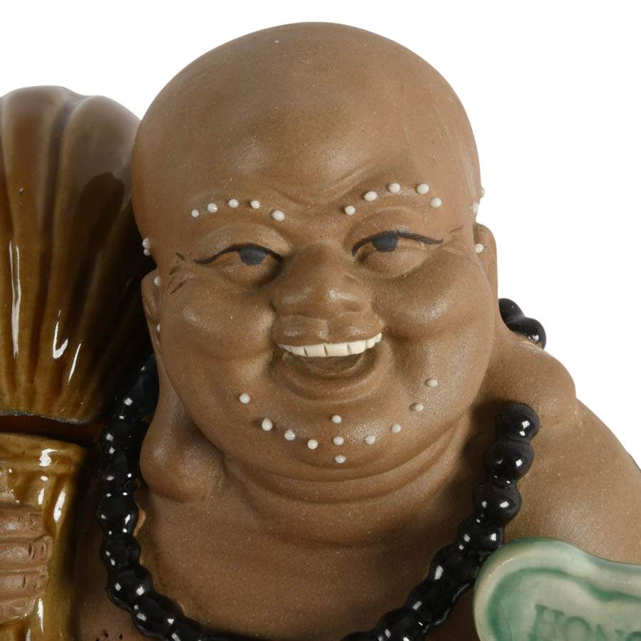 Sam Seng Wine Co. Qu Wine Laughing Buddha Ceramic Decanter-2