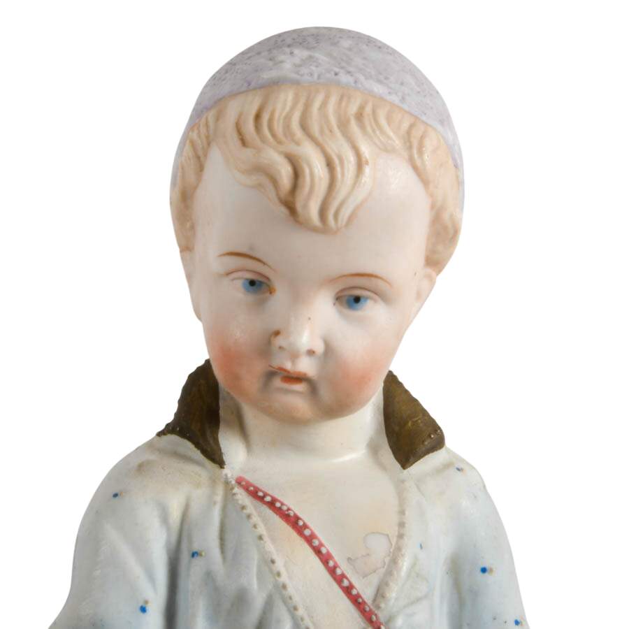 Three-Piece German Family Bisque Figures Set-7