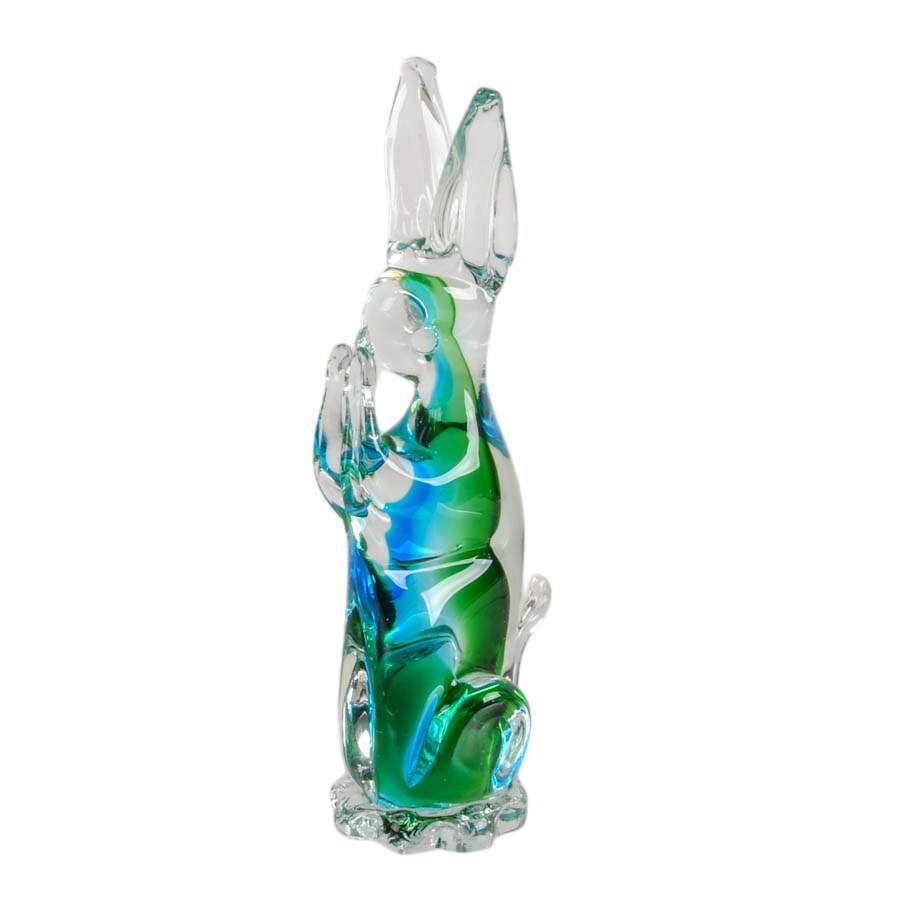 Murano Hand-Blown Glass Rabbit-8