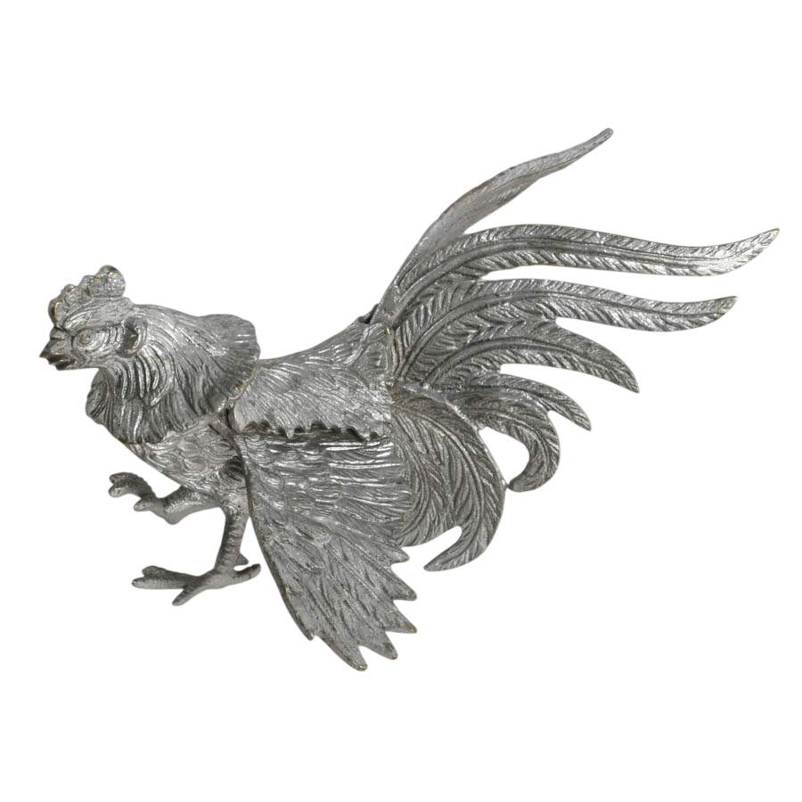 Pair of Cast Iron Fighting Roosters-7