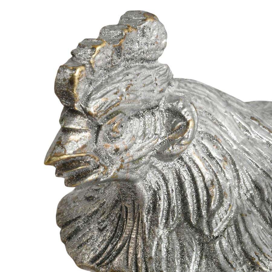 Pair of Cast Iron Fighting Roosters-6