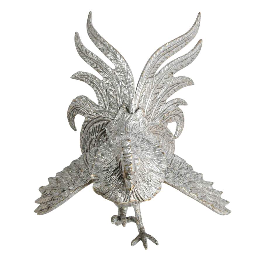 Pair of Cast Iron Fighting Roosters-5