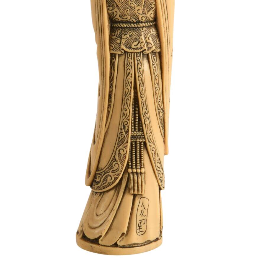 Chinese Deity Resin Figurine-8