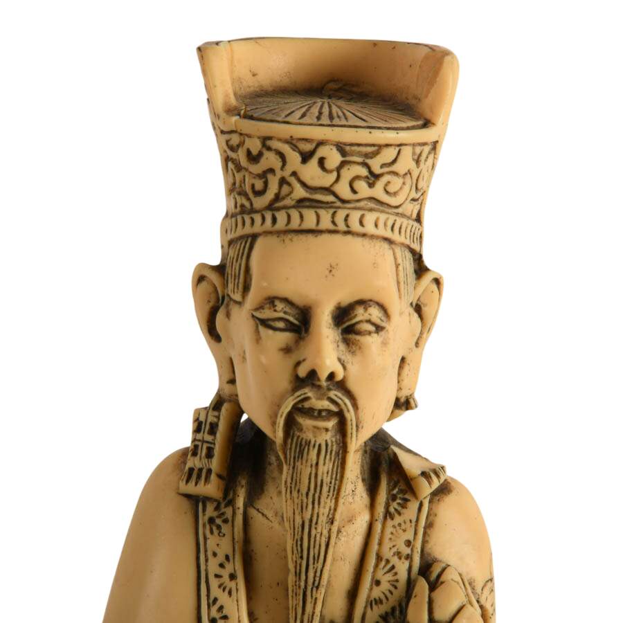 Chinese Deity Resin Figurine-2