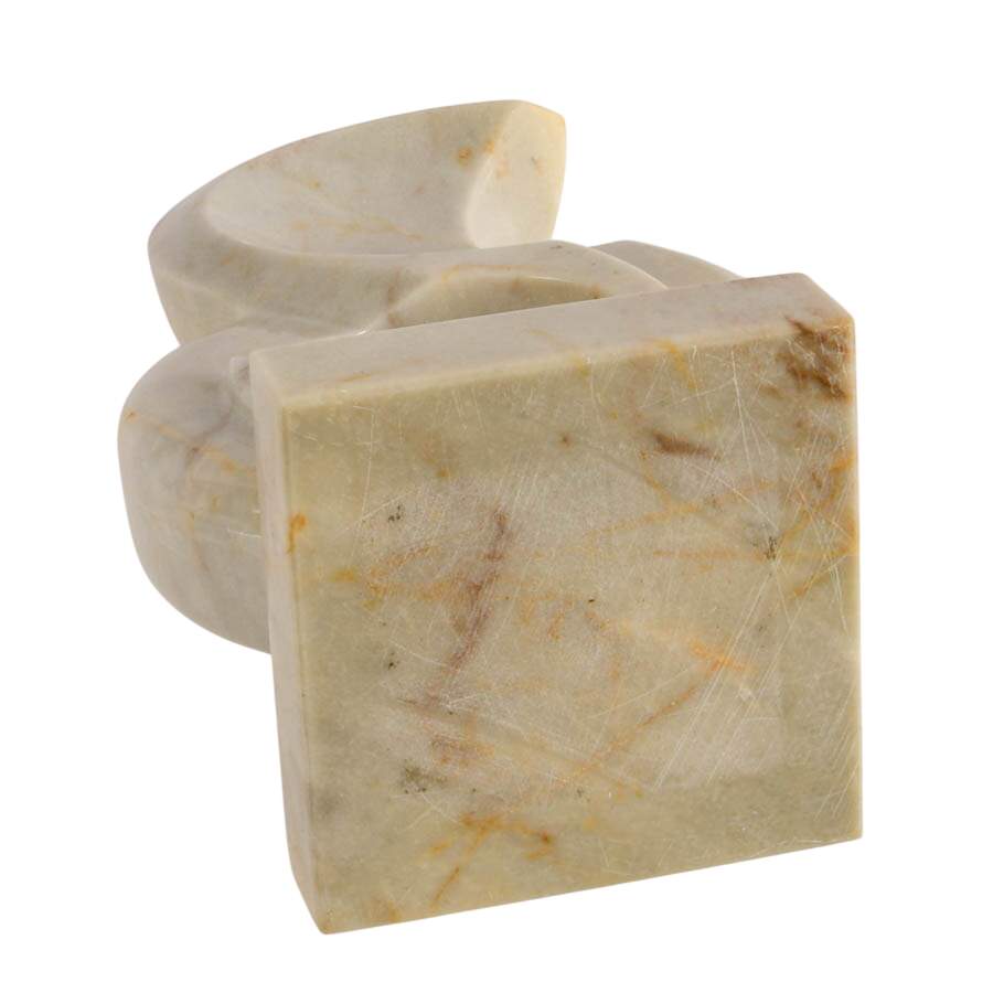Contemporary Hand-Carved Marble Sculpture-6