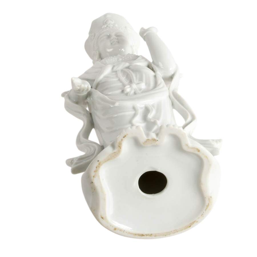 Blank de Chine Porcelain Guan Yin Figure-9