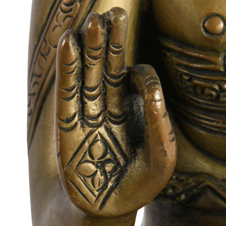 Bronze Kalakrithi Buddha Statue-9