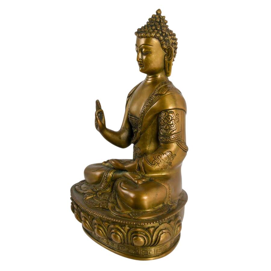 Bronze Kalakrithi Buddha Statue-5