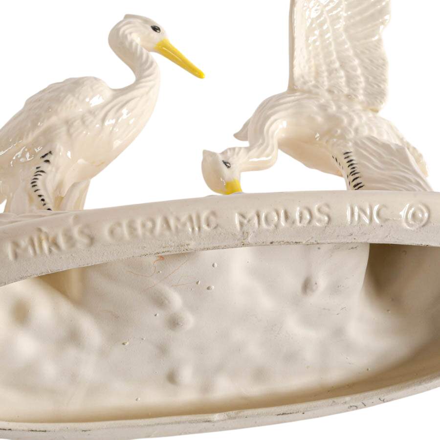 First Ceramic Molds Incorporated Egret Statue-6