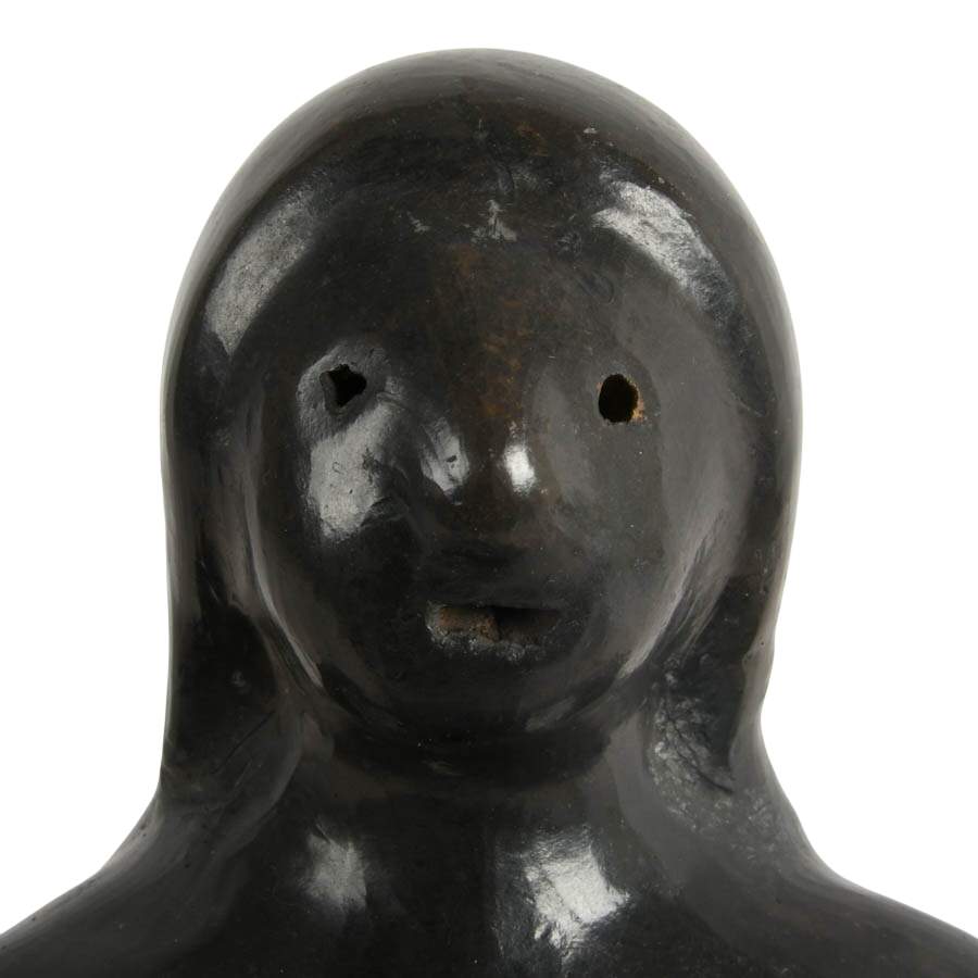 Manuel Felguérez Barra Abstract Geometric Pottery Mermaid Statue-2