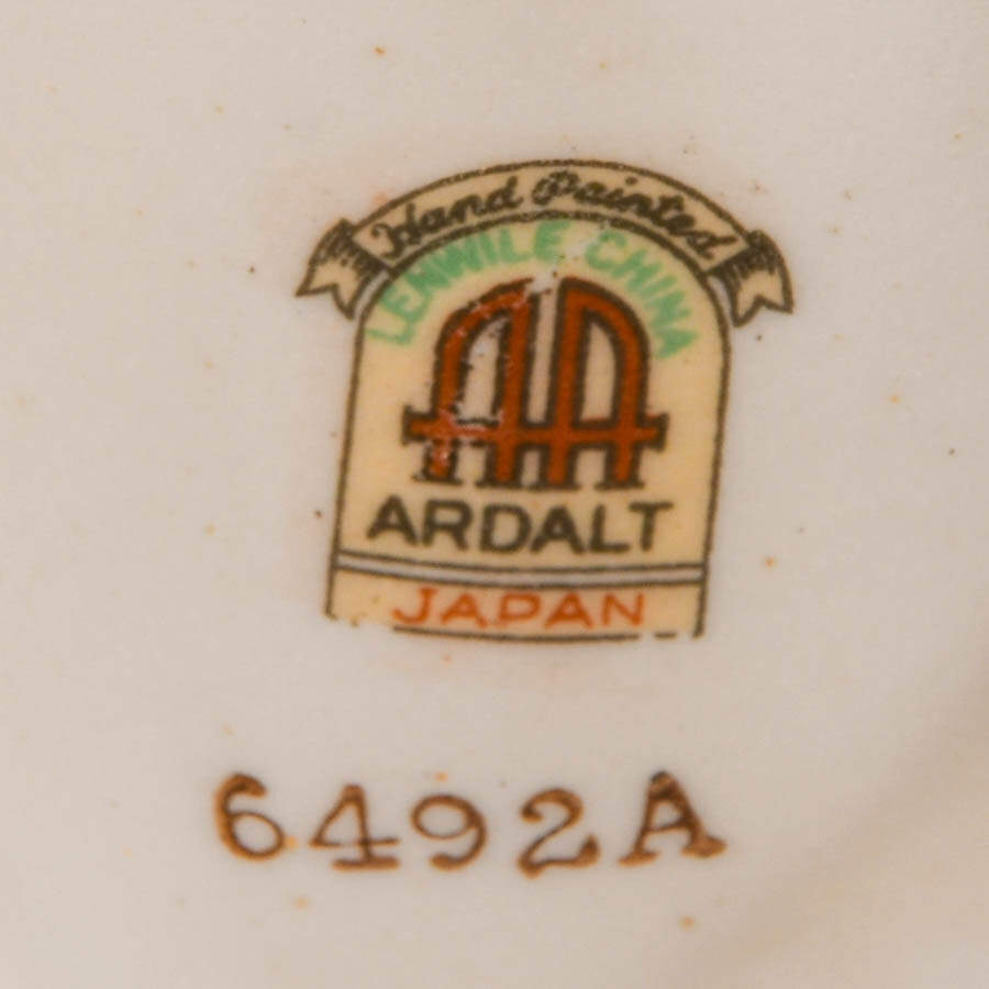 Pair of Hand-Painted Ardalt Japan Bisque Porcelain "Nodder" Figures-6