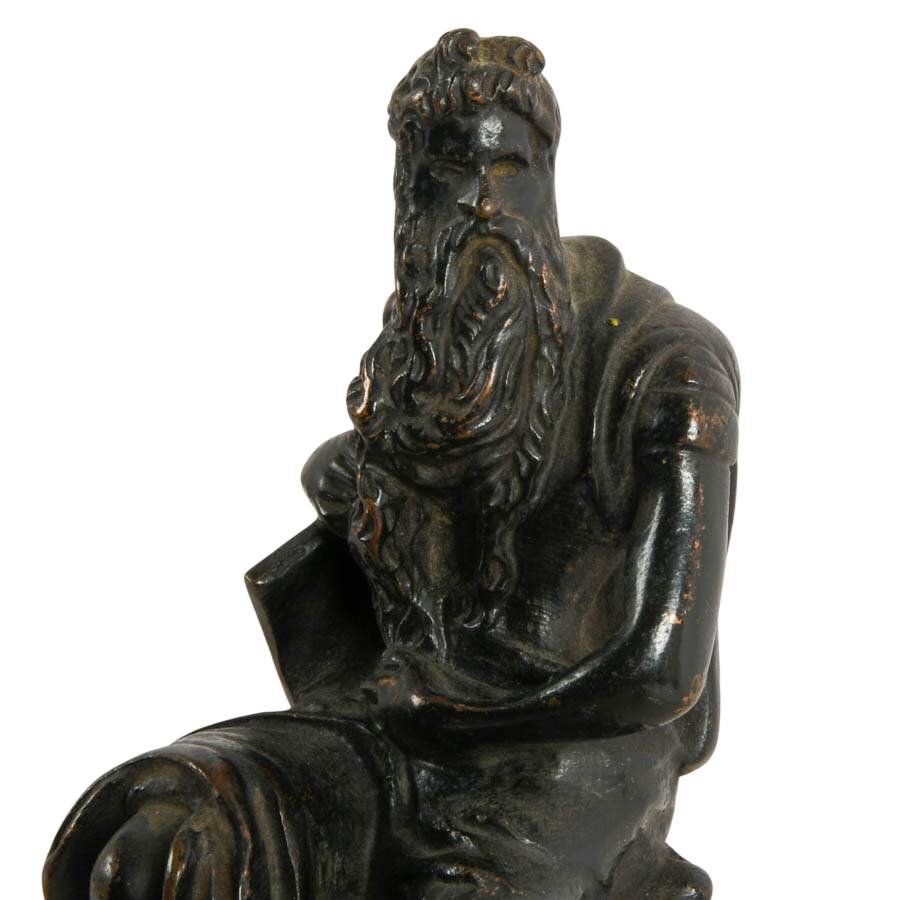 Pair of Michelangelo Bronze Reproduction Figurines-7
