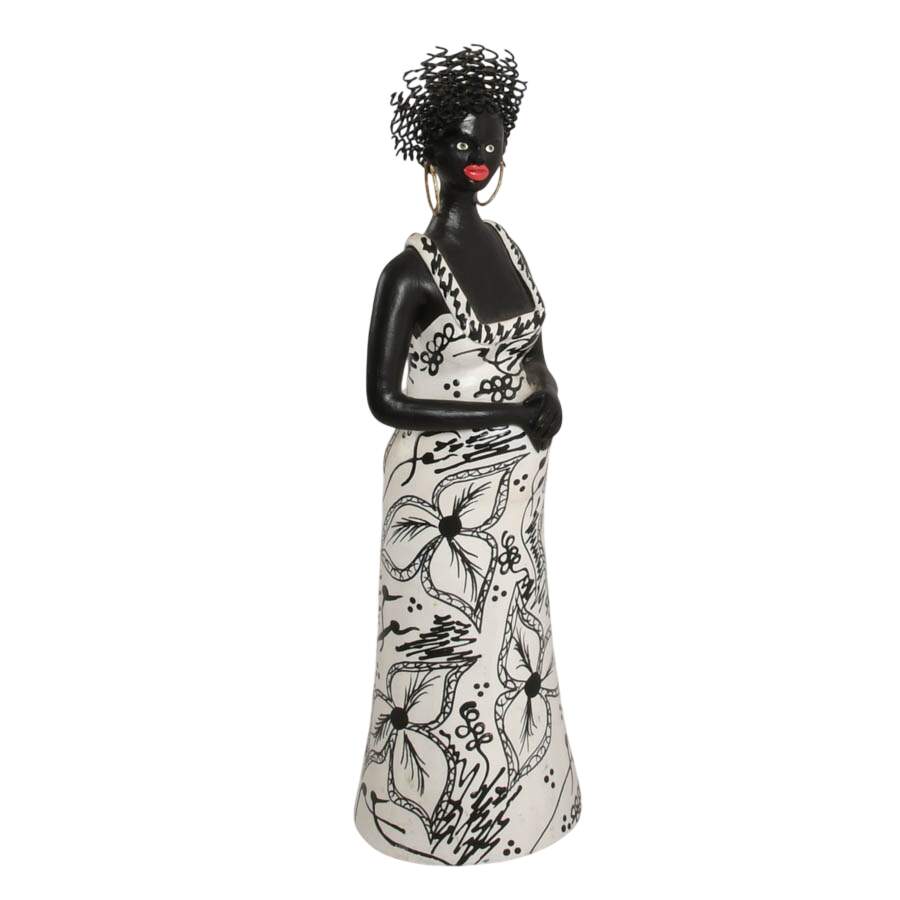 Handcrafted Terracotta African Sculpture-8