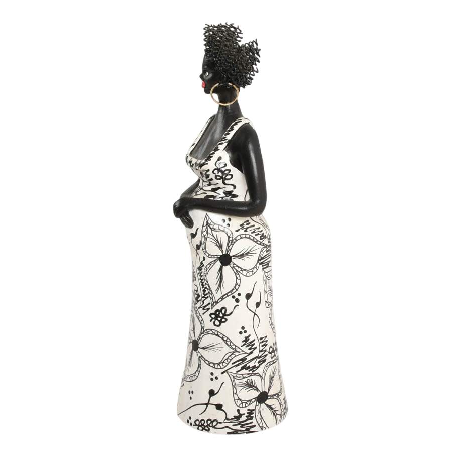 Handcrafted Terracotta African Sculpture-6