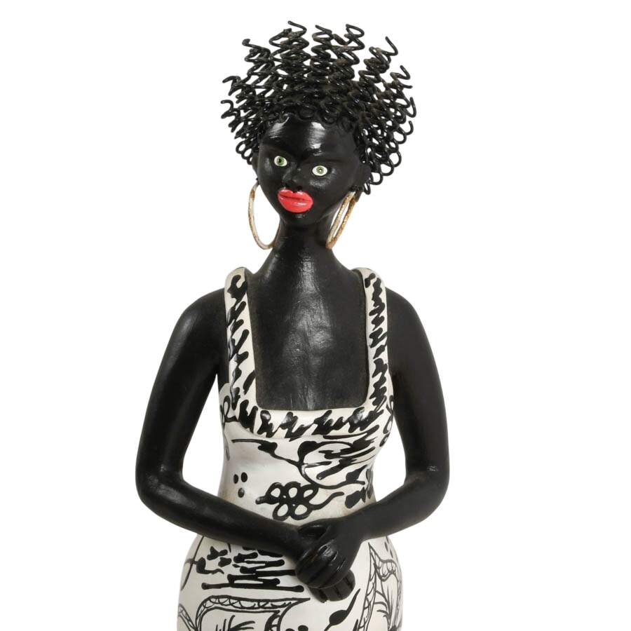 Handcrafted Terracotta African Sculpture-4