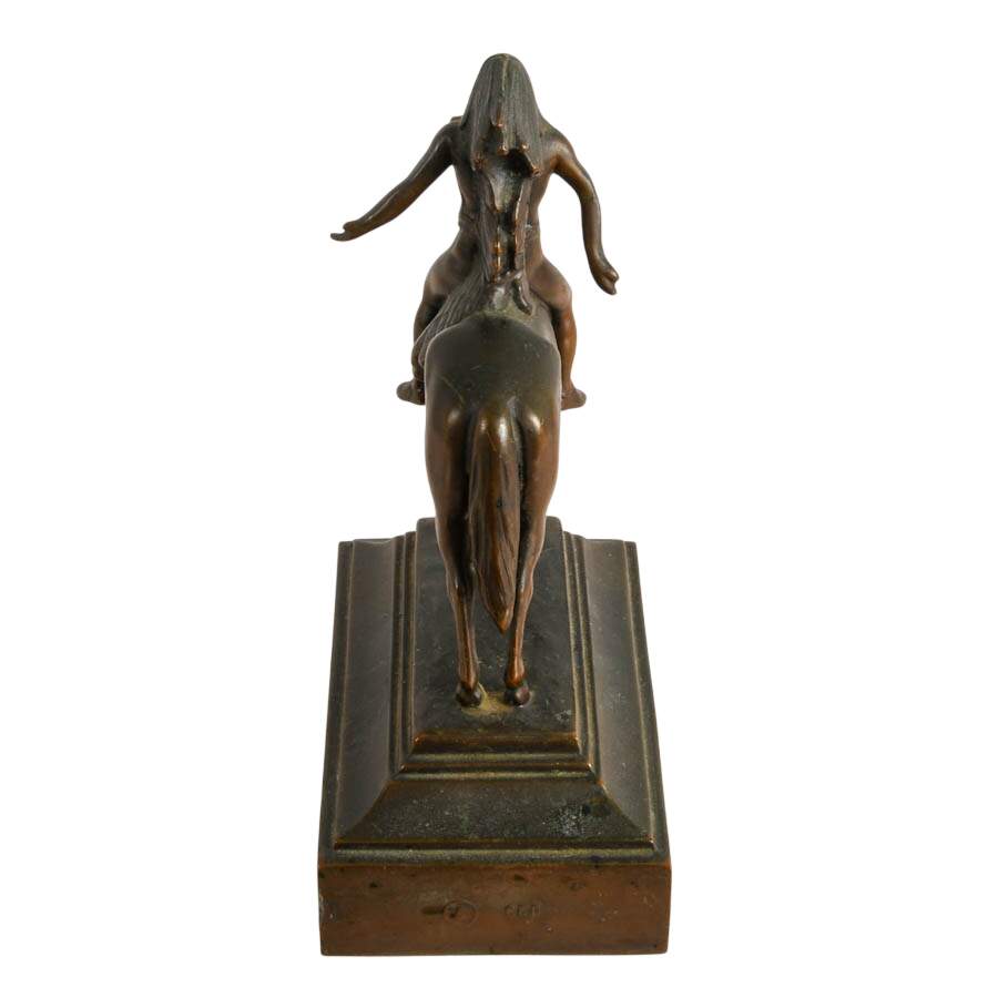 Antique "Appeal to the Great Spirit" Bronze After Cyrus Edwin Dallin-5