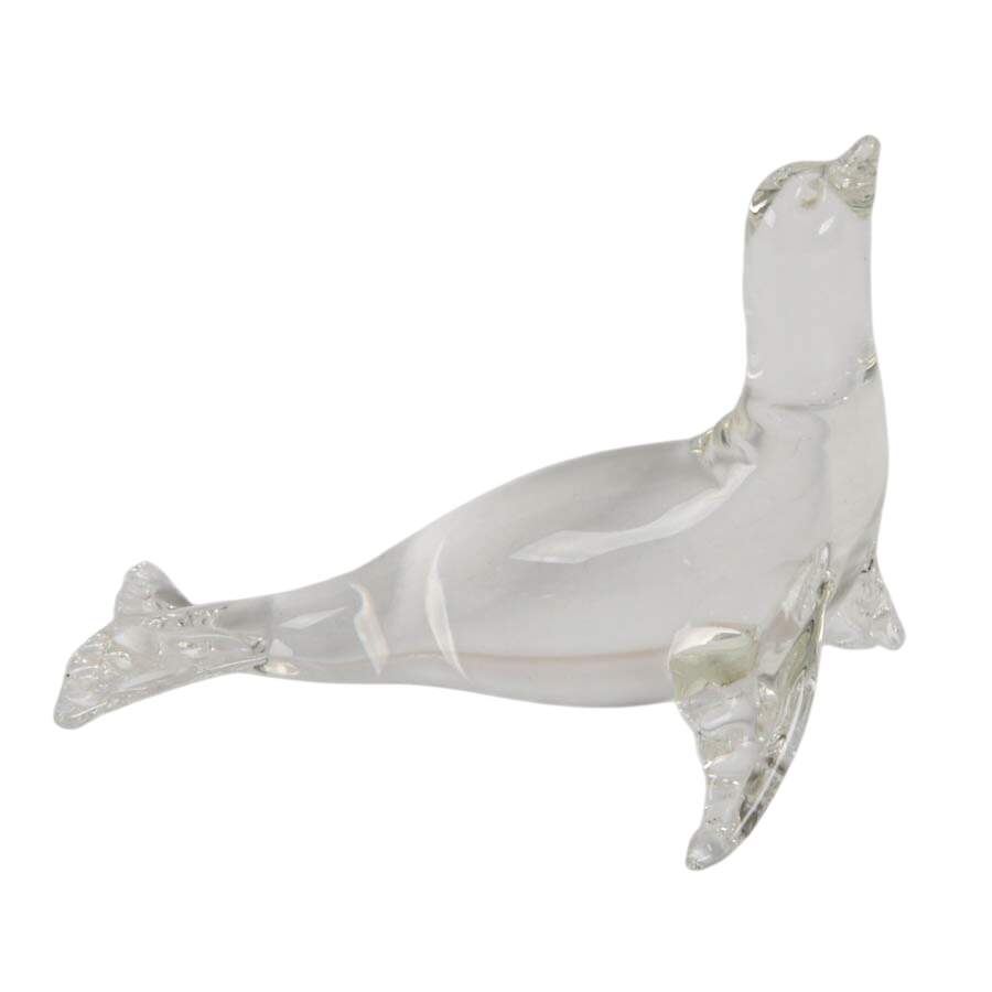 Set of Three Hand-Blown Glass Figurines-3