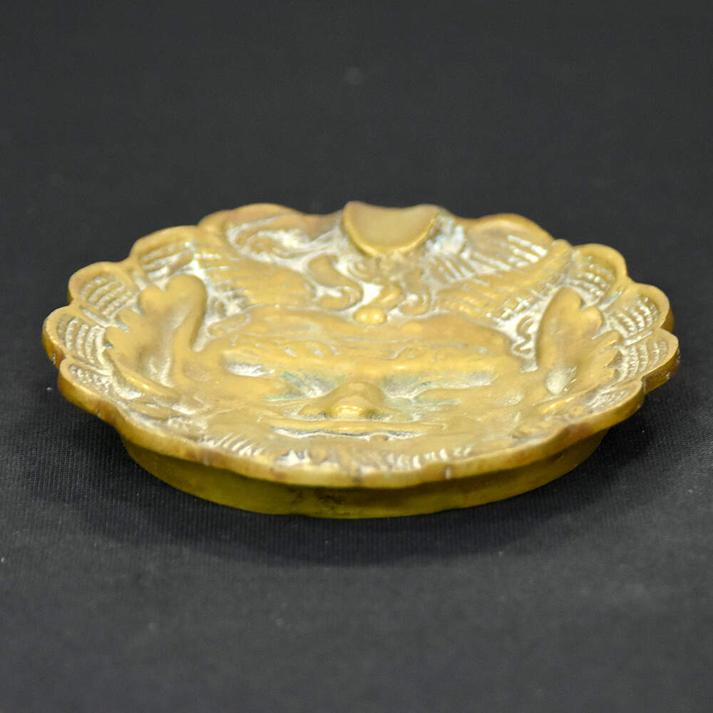 Antique Devil's Face Tabletop Ashtray-2