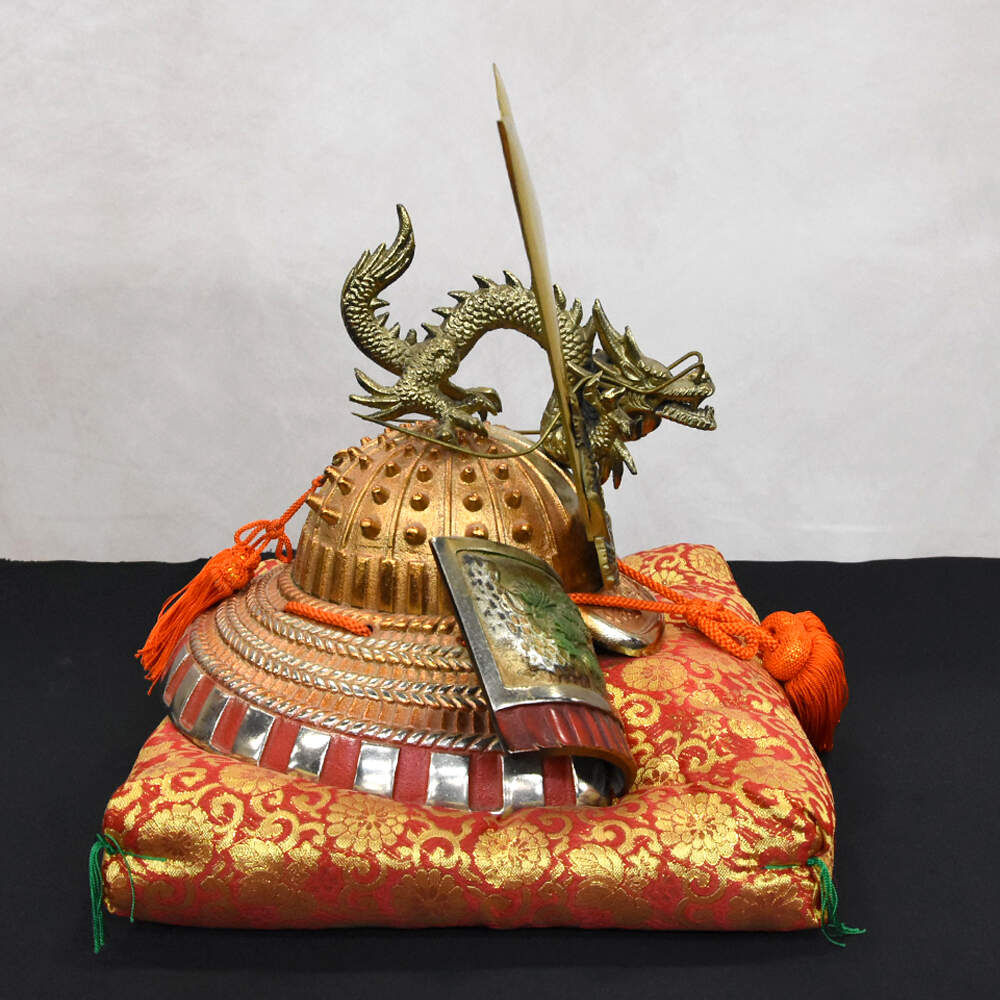 Children's Day Great Dragon Samurai Kabuto Decoration Helmet-5