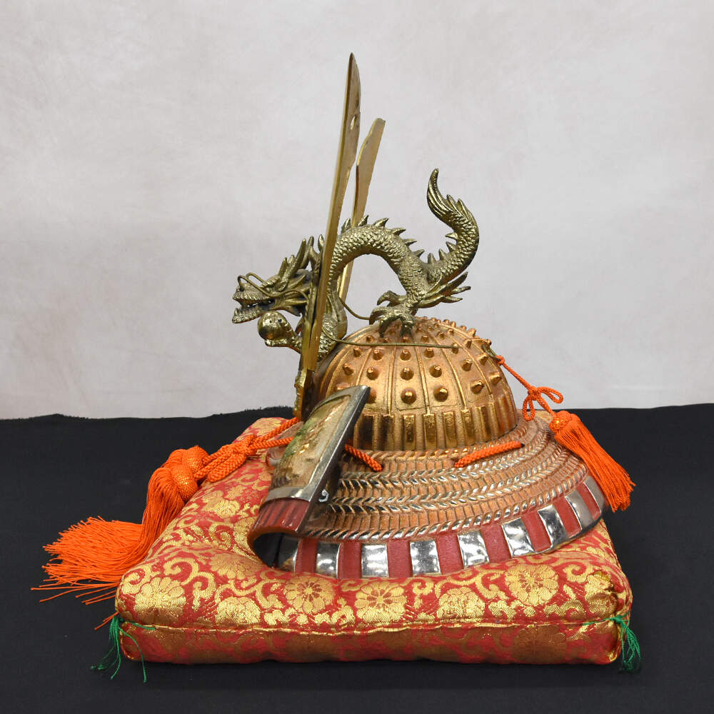 Children's Day Great Dragon Samurai Kabuto Decoration Helmet-3