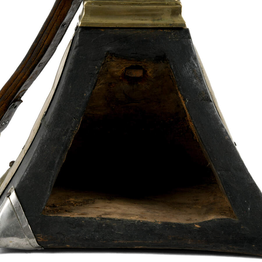 Antique Pair of Leather South American Gaucho Stirrups-8