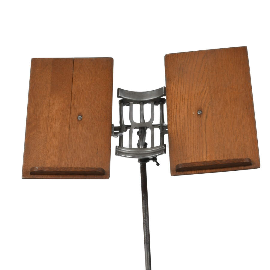 Victorian Folding Oak Dictionary Bookstand-5