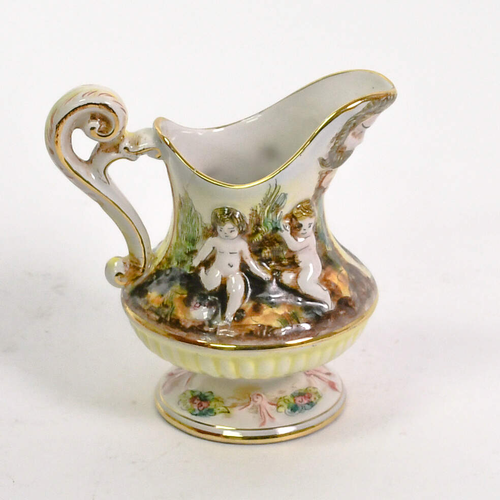 Capodimonte MAS Dragons and Cupids Tea Set-14