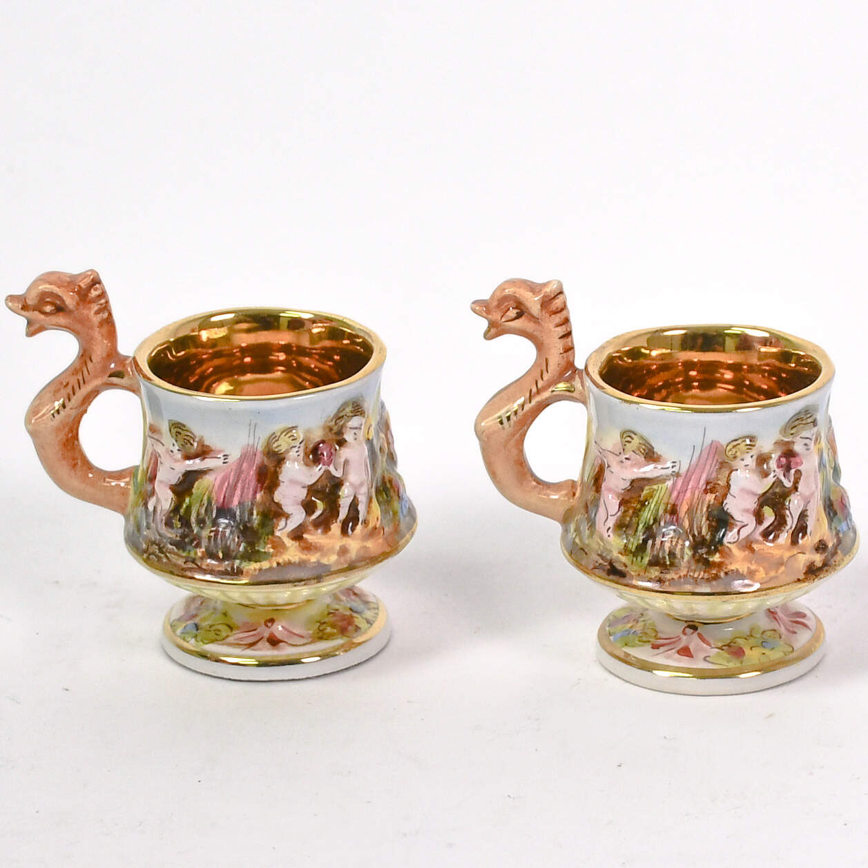 Capodimonte MAS Dragons and Cupids Tea Set-4