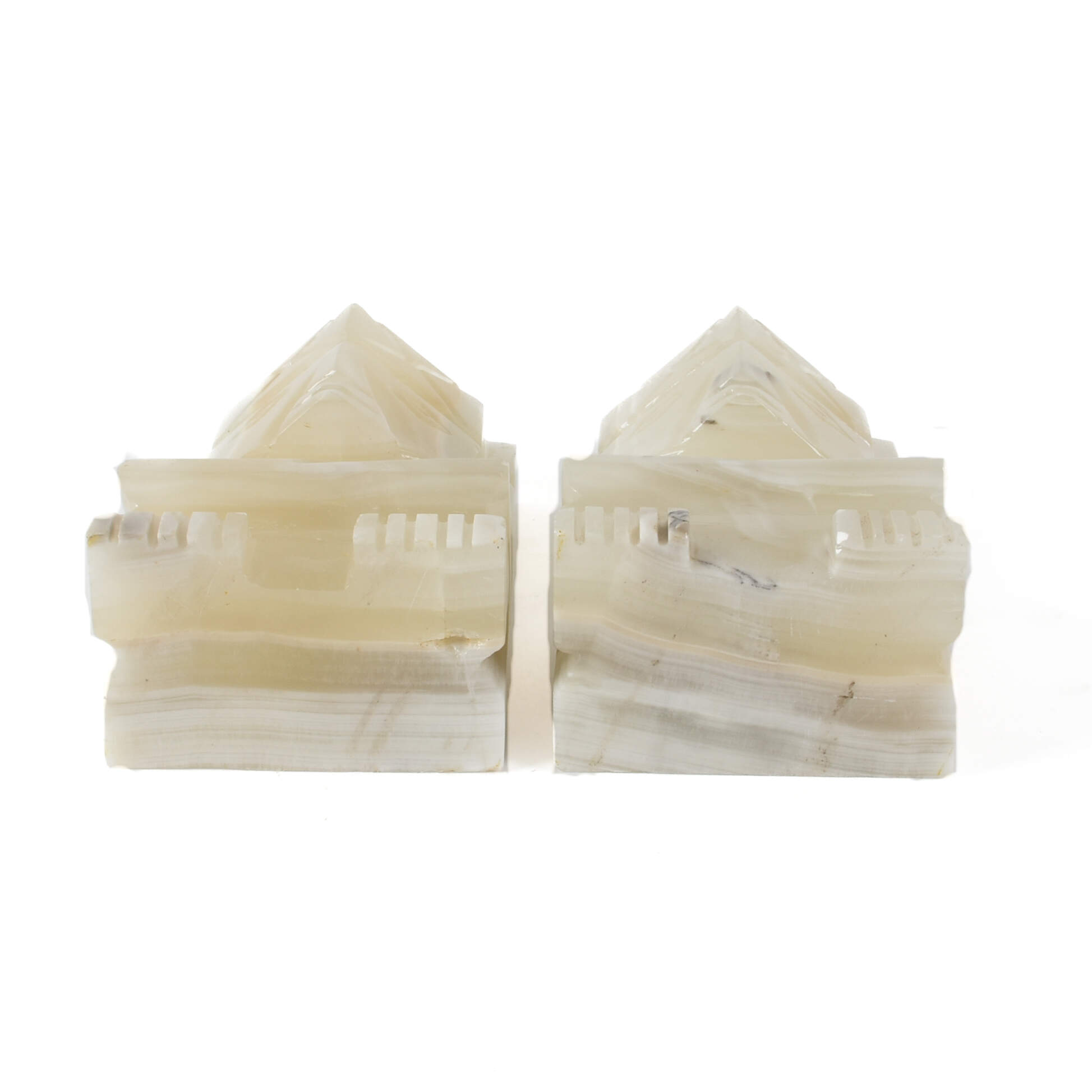 Aztec Onyx Figure Bookends-5