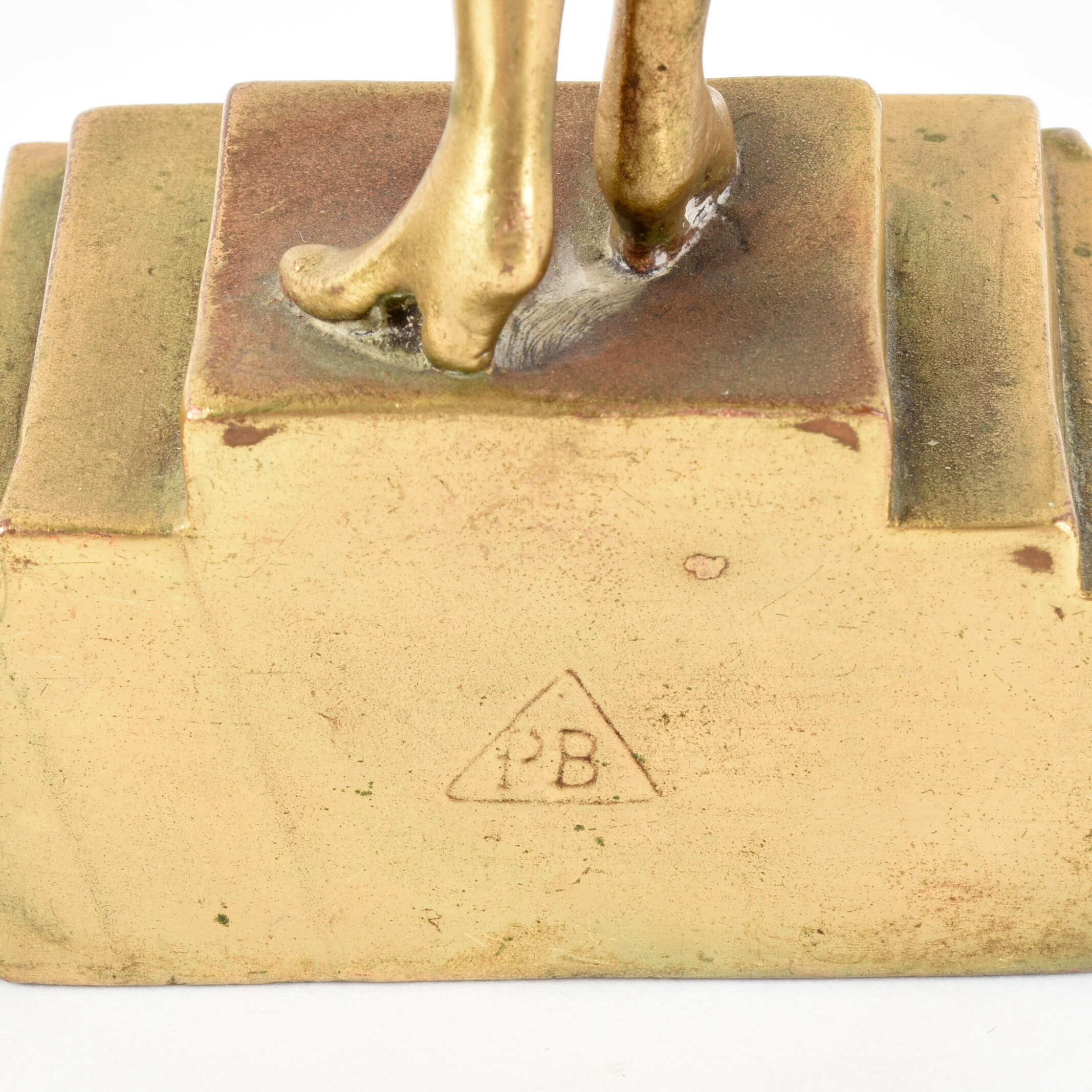 Pair of Art Deco Cold Painted Flapper Bookends-8