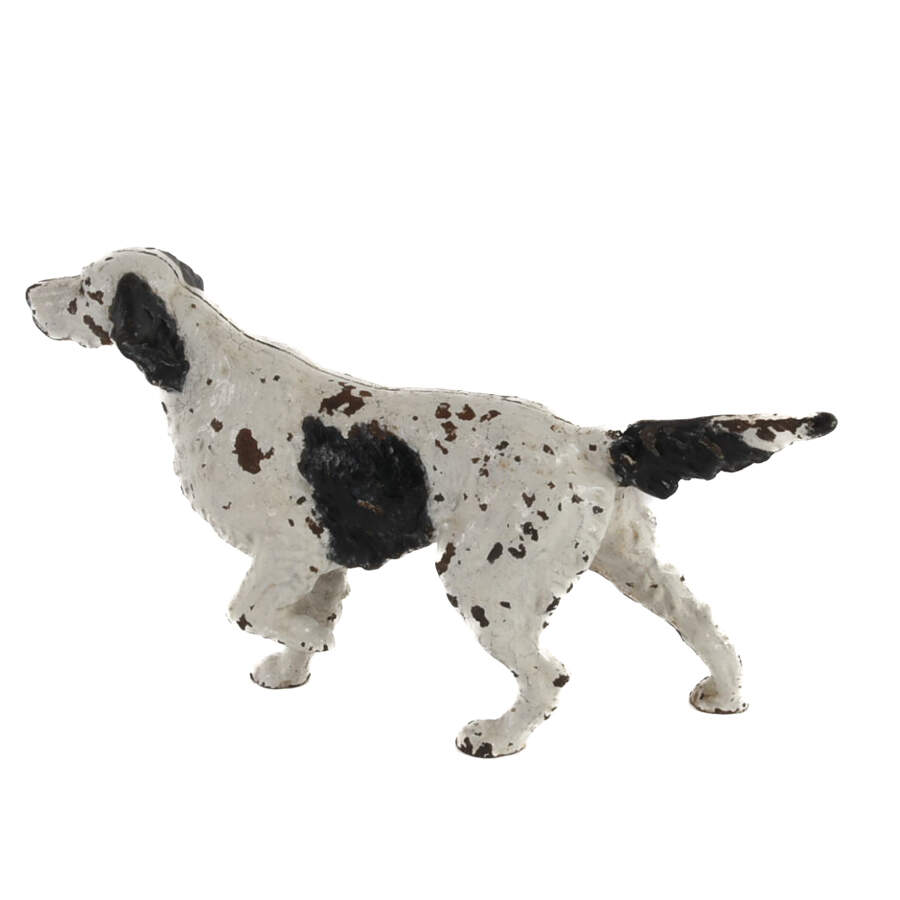 Antique Cast Iron Setter Dog Doorstop-3