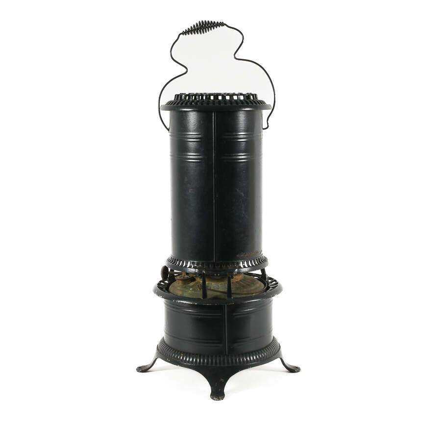 Antique Metal Barler Ideal #3 Portable Kerosene Heater-4