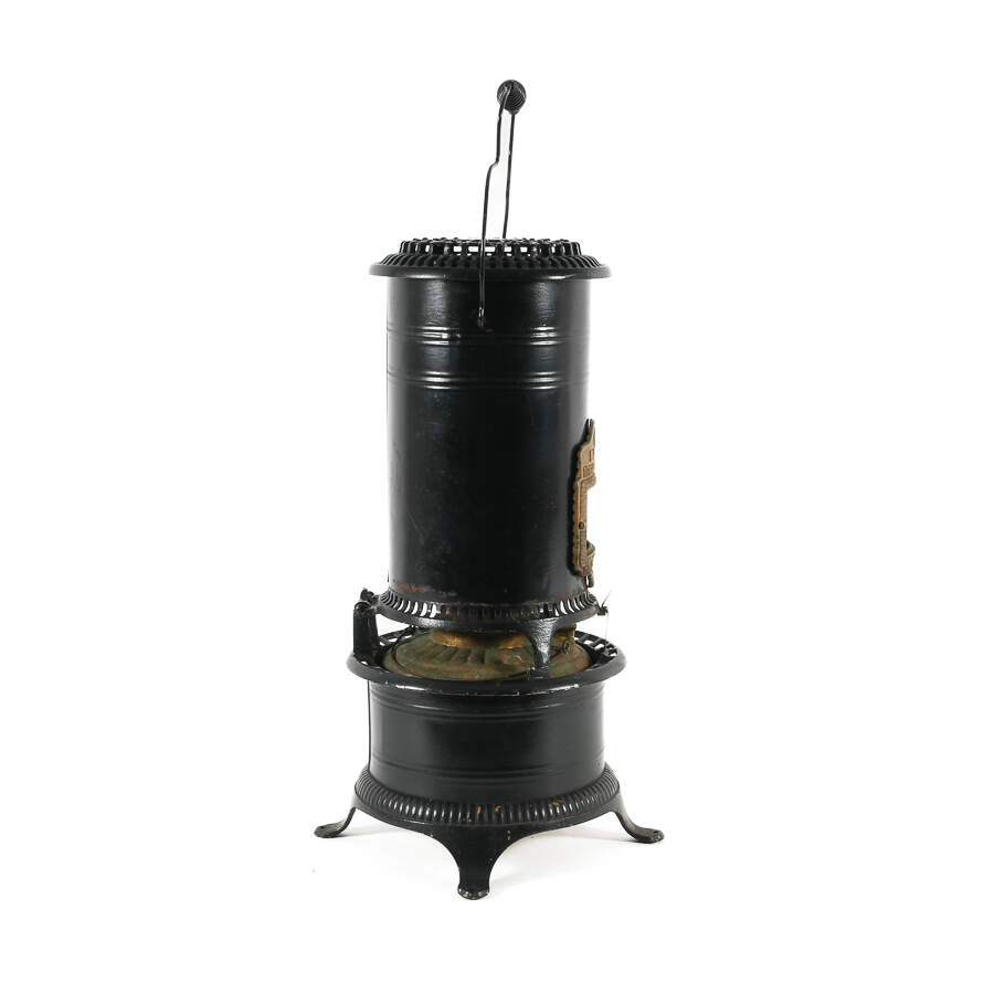 Antique Metal Barler Ideal #3 Portable Kerosene Heater-3