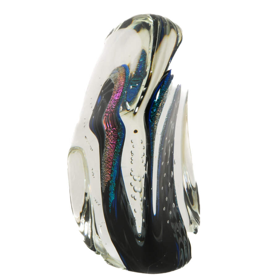 Signed KARG Glass Art Paperweight-3