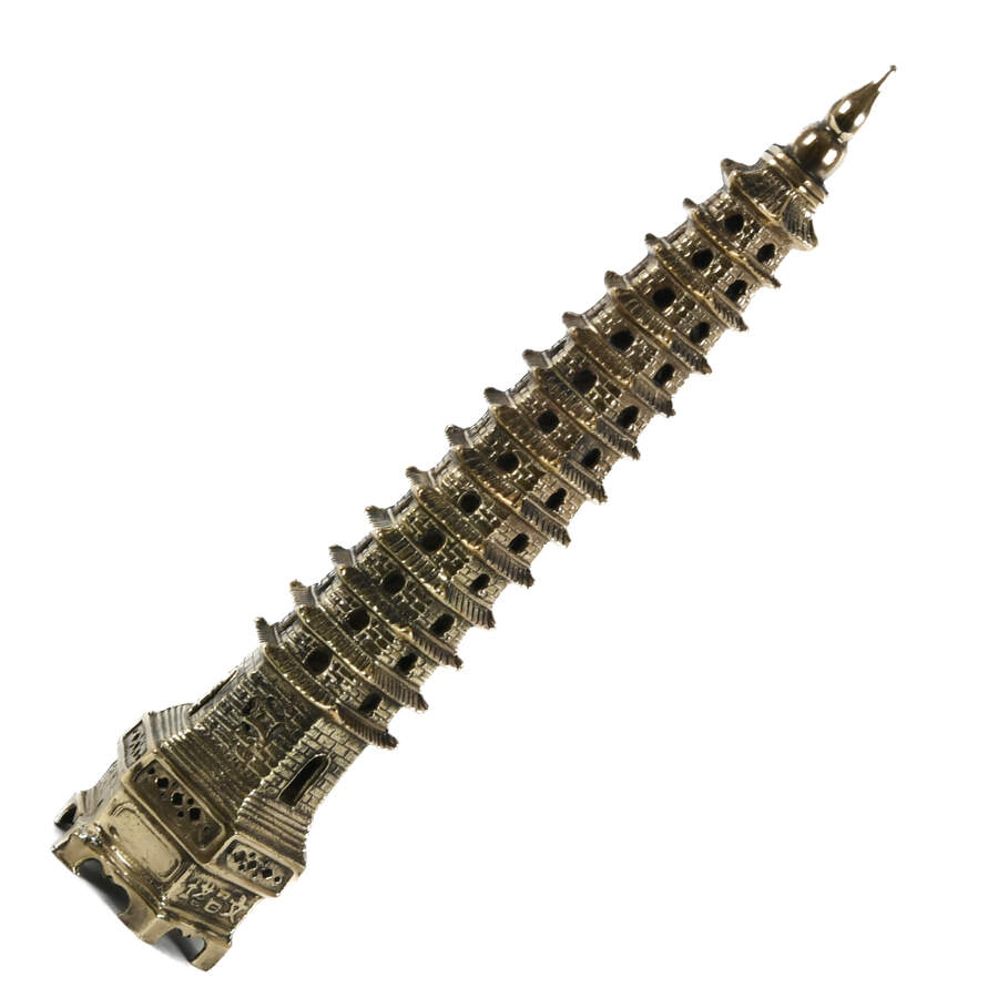 14'' Buddhist Pagoda Temple Model-6
