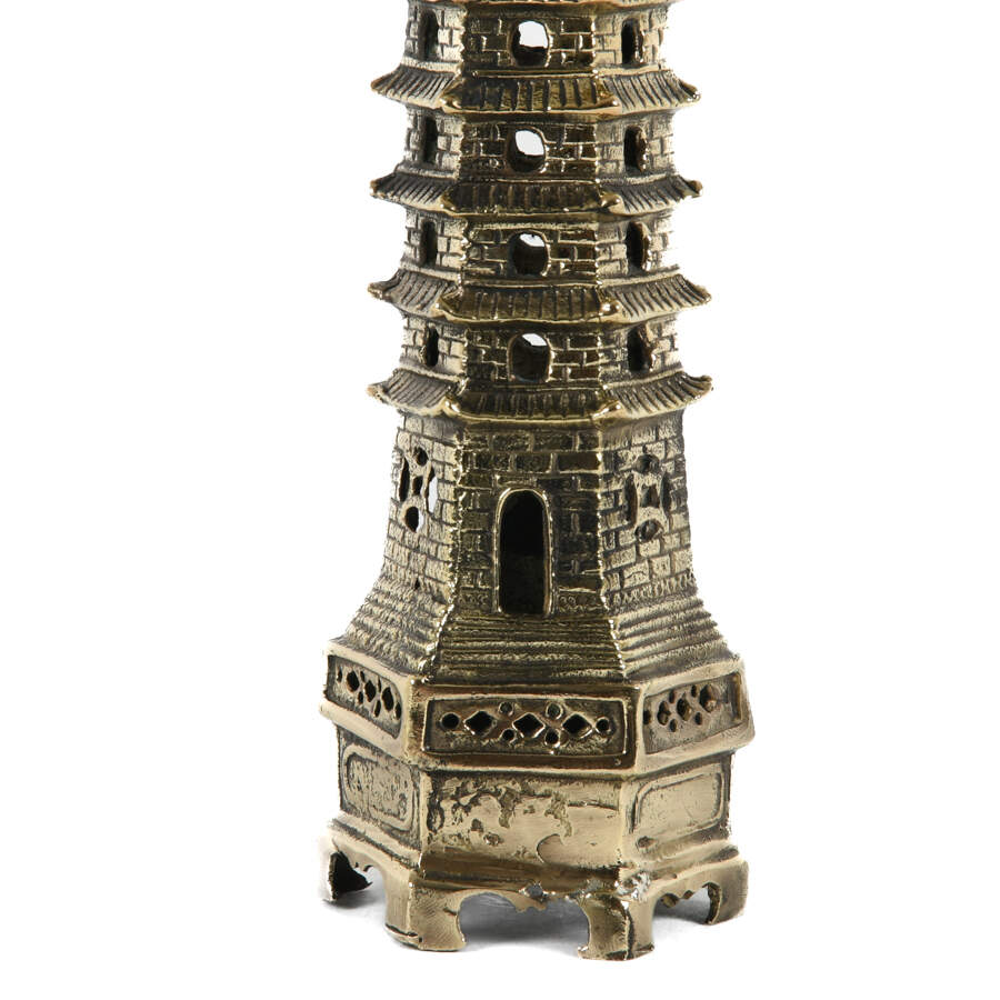 14'' Buddhist Pagoda Temple Model-4