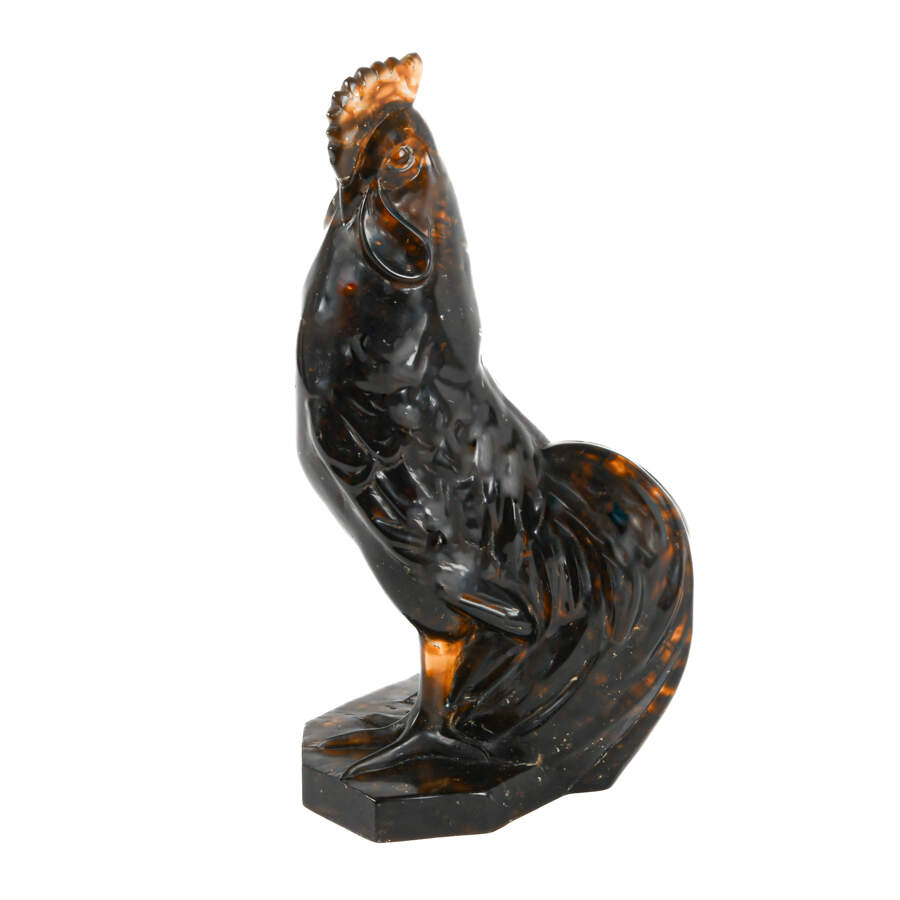 Resin Rooster Sculpture-1