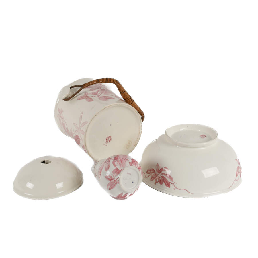 English  Transferware Wash Set-7