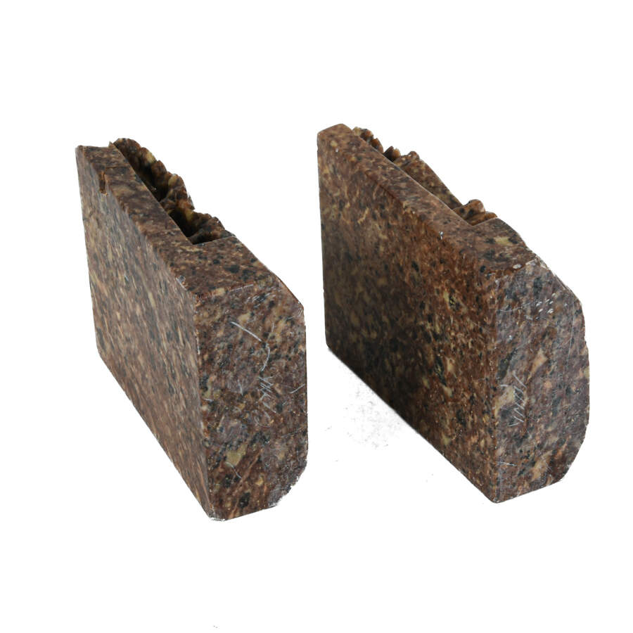 Chinese Carved Soapstone Bookends-7