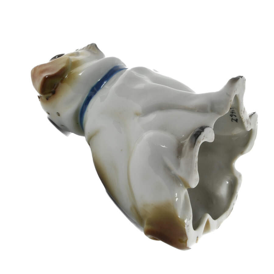 Art Deco Style Aroma Perfume Bull Dog Lamp Base-5