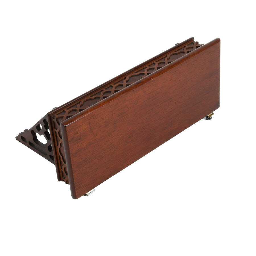 Carved Mahogany Wood Shelf-5