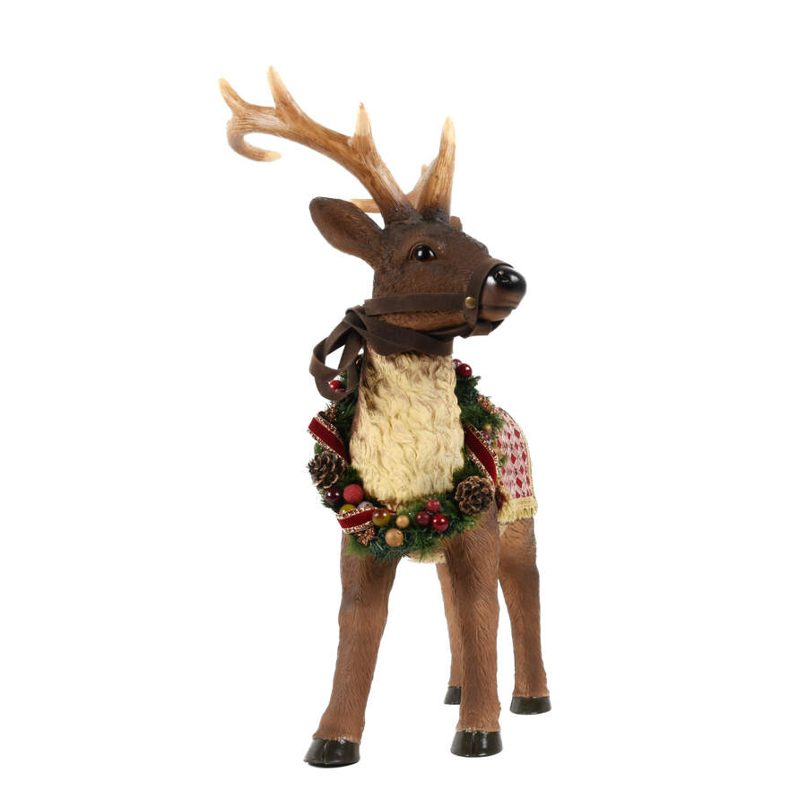 Christmas Santa and Reindeer Decorations-12