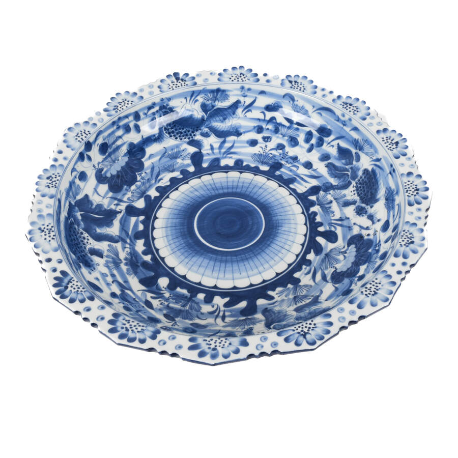 Chinoiserie-Style Decorative Tazza Attributed to Maitland Smith-2
