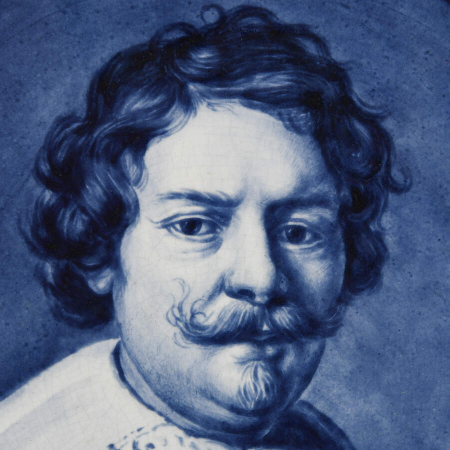 Royal Bonn Plaque of Rembrandt-3